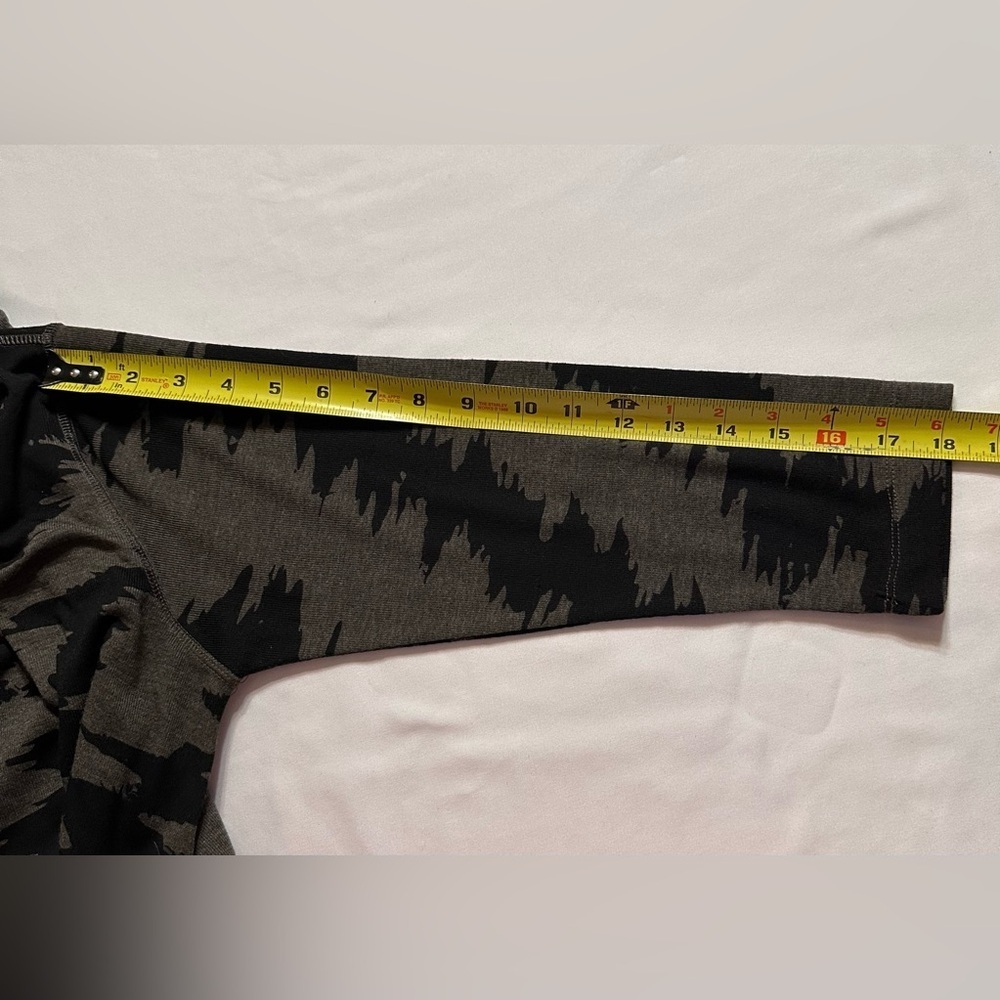 Philosophy Black and Gray Asymmetrical Tunic Large - Picture 5 of 6